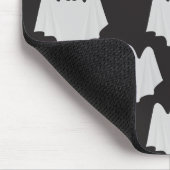 Halloween, Gruseliger Geist, Süßes oder Saures, Bu Mousepad (Ecke)