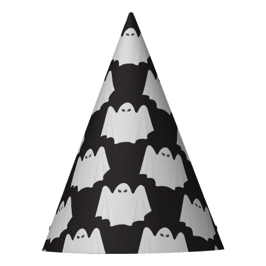 Halloween, Gruseliger Geist, Süßes oder Saures, Bu Partyhütchen (Vorderseite)