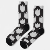 Halloween, Gruseliger Geist, Süßes oder Saures, Bu Socken (Linkes Detail)