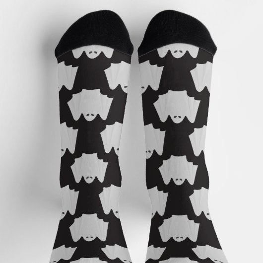 Halloween, Gruseliger Geist, Süßes oder Saures, Bu Socken (Oben)