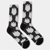 Halloween, Gruseliger Geist, Süßes oder Saures, Bu Socken (Rechts)
