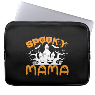 Halloween Gruseliger Mama Geburtstag Laptopschutzhülle