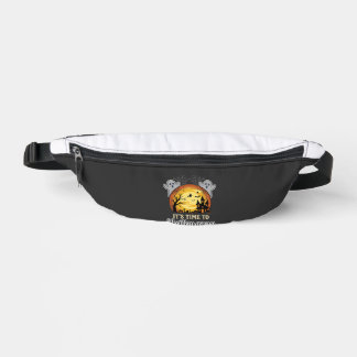 Halloween Gruseliger Mond Geister und Friedhof Vek Bauchtasche