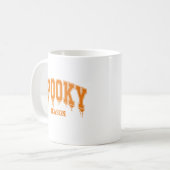 Halloween Gruseliger Saison Becher Kaffeetasse (Vorderseite Links)