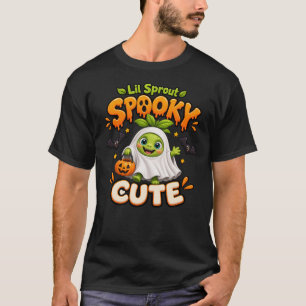 Halloween Gruseliger Süßer Geist T-Shirt