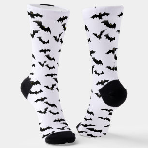 Halloween Gruseliges Spuk Fliegende Fledermäuse Mu Socken