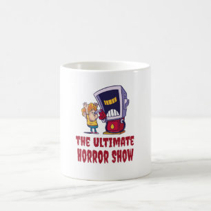 Halloween - Gruselshow an der Tankstelle Kaffeetasse