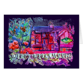 Halloween Gruß aus Newtown, Powys, Wales