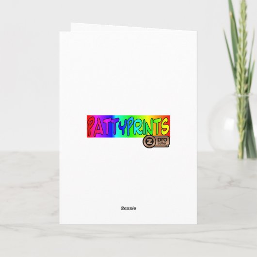 Halloween-Gruß Karte (Rückseite)