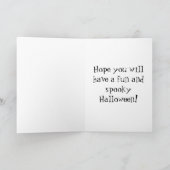 Halloween-Gruß-Karte Karte (Innenseite)