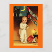Halloween Gruß Postkarte (Vorderseite)