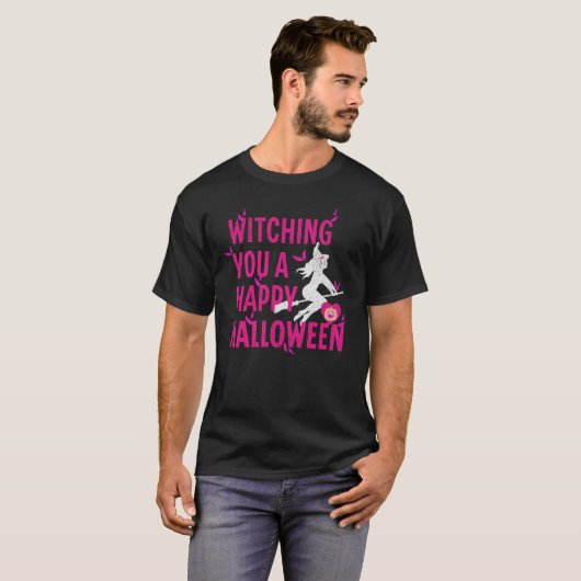 Halloween Gruß T-Shirt (Vorne ganz)