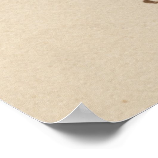 Halloween Grußbuch Poster (Ecke)