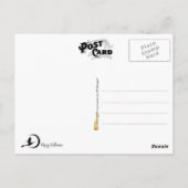 Halloween Grüße aus der Kleinen Hexe Postkarte (Rückseite)
