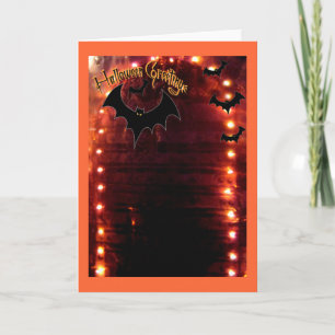 Halloween-Grüße Karte