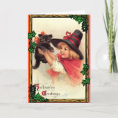 Halloween-Grüße Karte (Vorderseite)