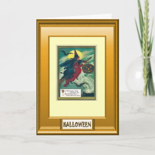 Halloween-Grüße Karte