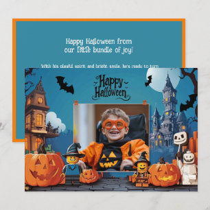 Halloween-Grüße mit individueller Fotokarte Karte