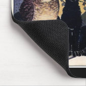 Halloween-Grüße! Mousepad (Ecke)