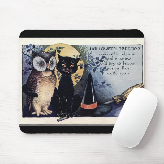 Halloween-Grüße! Mousepad (Mit Mouse)