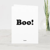 Halloween Grüße! Niedliche Kinder mit Pumpkin-Kart Karte (Rückseite)