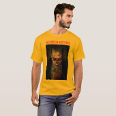 Halloween-Grüße. Zombie T-Shirt (Vorne ganz)