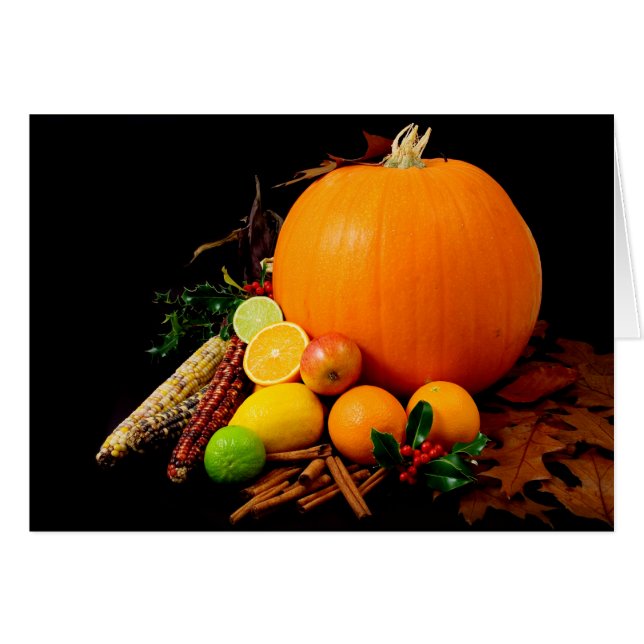 Halloween-Grußkarte (Vorderseite (Horizontal))