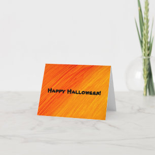 Halloween-Grußkarte Dankeskarte