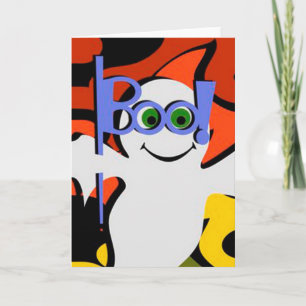 Halloween Grußkarte/Geist Karte