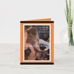 Halloween-Grußkarte Karte