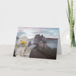 Halloween. Grußkarte Karte