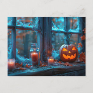 Halloween-Grußkarte Postkarte