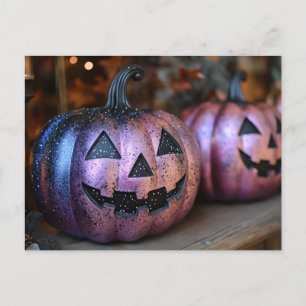 Halloween-Grußkarte Postkarte