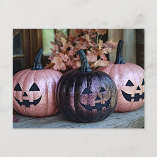 Halloween-Grußkarte Postkarte