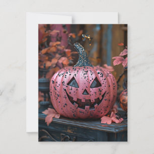 Halloween-Grußkarte Postkarte