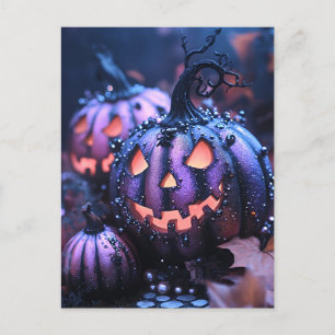 Halloween-Grußkarte Postkarte