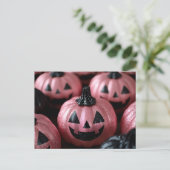 Halloween-Grußkarte Postkarte (Stehend Vorderseite)