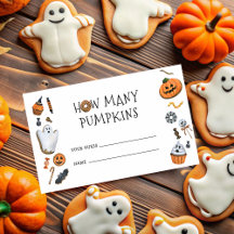 Halloween Guess Wie viele Kürbis