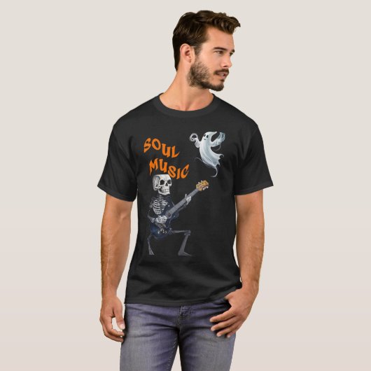 Halloween Guitarist T-Shirt (Vorne ganz)