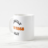 Halloween Gute Vibes Spooky Coffee Tasse, Kaffeetasse (Vorderseite Links)