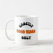 Halloween Gute Vibes Spooky Coffee Tasse, Kaffeetasse (Links)
