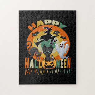 Halloween haben wir Geburtstag zu Halloween nötig Puzzle