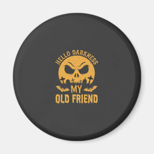Halloween Hallo Dunkelheit Friedhof Mond Magnet