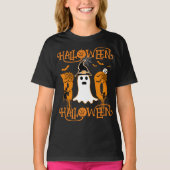 HALLOWEEN HALLOWEEN BEÄNGSTIGEND BOO T-Shirt (Vorderseite)