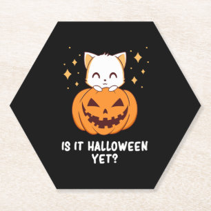 Halloween - Halloween Cat - Niedliches Halloween Untersetzer