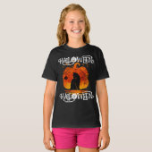 HALLOWEEN HALLOWEEN CAT SCHWARZPUMPKIN T-Shirt (Vorne ganz)