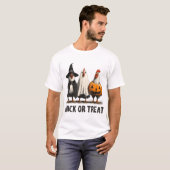 Halloween Halloween Chicken Chick Or Treat T-Shirt (Vorne ganz)