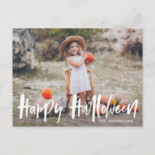 Halloween   Halloween-Foto Postkarte