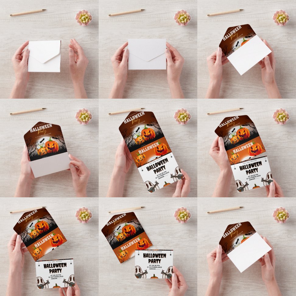 Halloween Halloween Parti 2023 All In One Einladung