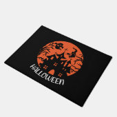 Halloween-Halloween-Party Fußmatte (Schrägansicht)